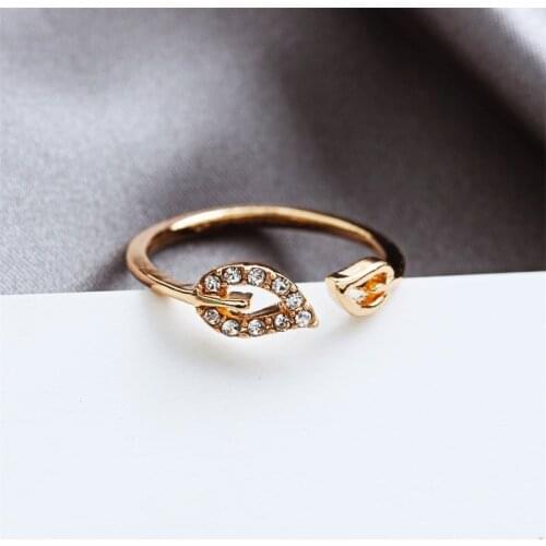 The Personality Party Leadership Commitment Gift Shining Bright Elements Rings For Women Lovers Open Ring Hot 2021 Wholesale