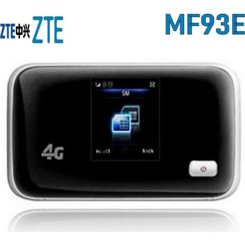 ZTE MF93E 1800/2300/2600MHz FDD TDD lte 4g sim router