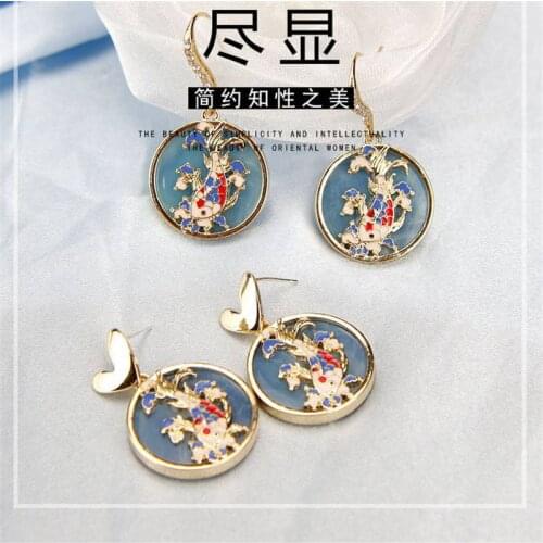 Fashion Silver Color Drop Dangle Clip On Earrings Crystal Bridal Non Pierced Party UK