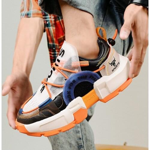 Autumn New Colorful Men Casual Shoes Fashion Unisex Chunky Casual Sneaker for Men Breathable Mens Designer Shoes zapatos hombre