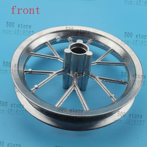 Front wheel hub 12 1/2X2.75 aluminum wheel rims for E-Bike Dirt Bike MX350 MX400 47cc 49cc 2 stroke Mini moto tire tyre