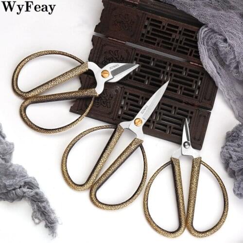 Sewing Scissors Cutter Straight Vintage Scissors Embroidery Scissor Fabric Scissors Tailors Scissors Household Thread Scissors