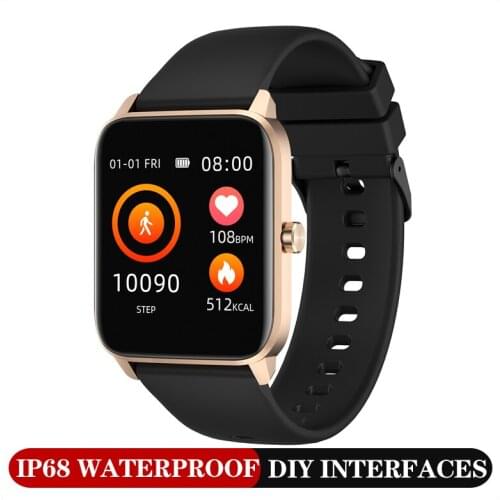 VBDK KW22 Smart Watch Men Women Heart Rate Blood PressureFull Touch IP68 Waterproof Sport Smartwatch 2021 PK P8plus P8 Y68