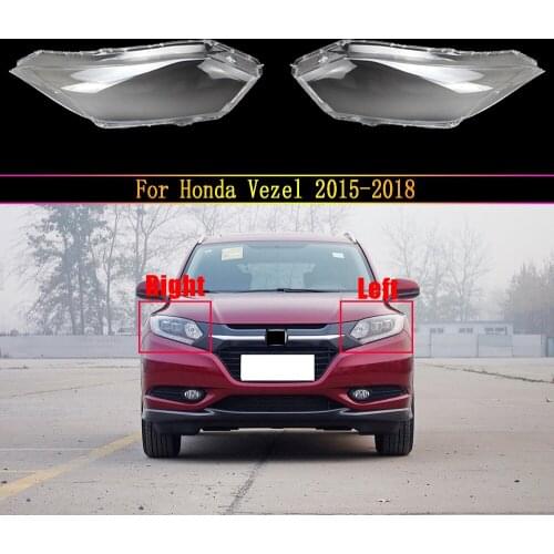 Car Replacement Headlight Clear Lens Cover Lampshade Waterproof Bright Shell Cover For Honda Vezel 2015 2016 2017 2018