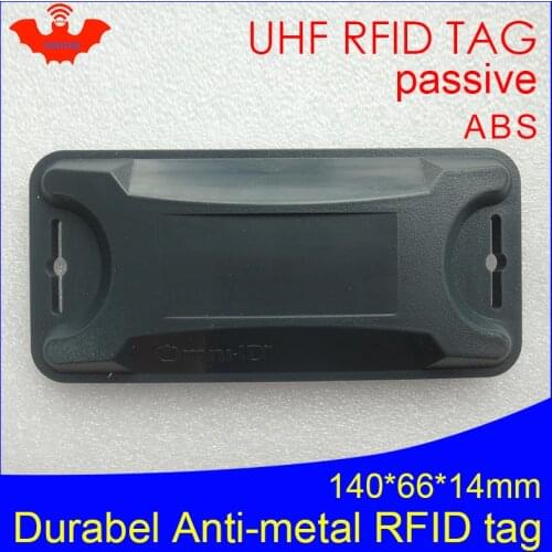 UHF RFID anti-metal tag 915mhz 868m Alien Higgs3 140*66*14mm EPC Gen2 6C durable ABS long range smart card passive RFID tags