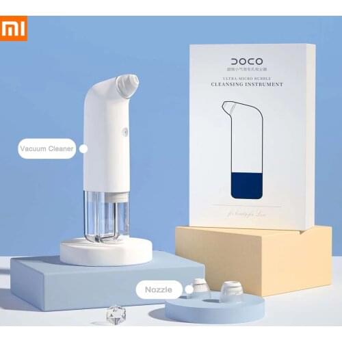 Xiaomi mijia DOCO ultra-micro bubble Pore Vacuum Cleaner Blackhead Remover Electric Acne Machine Facial Beauty Clean Skin Tool