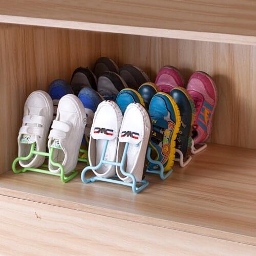 New 10PCS/Set Multi-Function Shelf Drying Rack Shoe Rack Stand Hanger Children Kids Shoes Hanging Storage Wardrobe Organizer