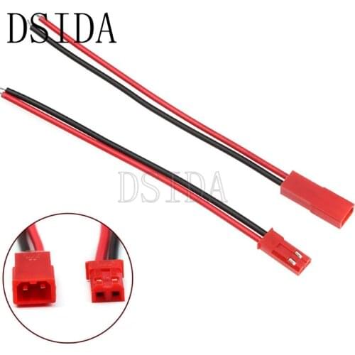 5 Pairs 10CM / 15CM JST Connector Plug Cable Male+Female for RC Battery