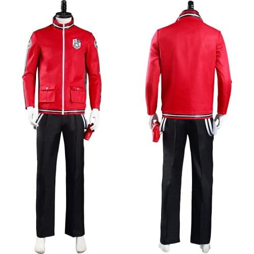 Anime World cosplay Trigger Arashiyama Squad Cosplay Costume Uniform Outfits Halloween Carnival Suit