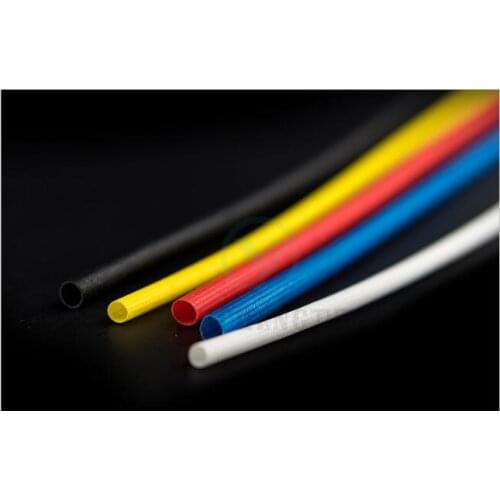 Free shipping 10M cable sleeve high temperature fiber Insulation Material cable sleeve 260 degree color option 1500V
