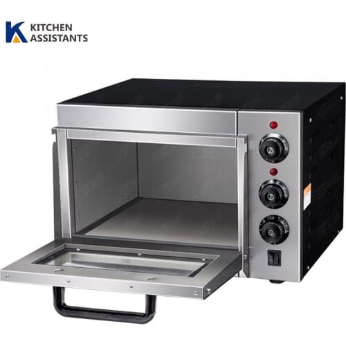 EP1AT electric single layer higher chamber pizza bakery oven with timer for commercial use for making bread, cake, pizza