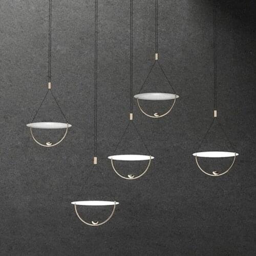 Wrought iron chandelier all original design nebula series study bedroom adornment art personality lamps and lanterns