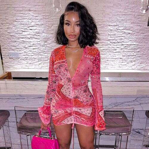 Lucyever Long Sleeve Summer Dresses