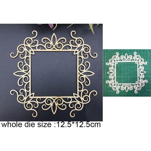 Christmas Frame Metal Cutting Dies stamps and dies Stencils DIY Scrapbooking dies Paper Card Making Embossing Die Cut Craft dies