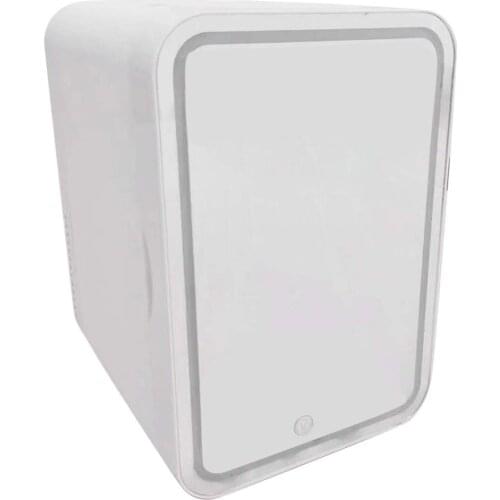 Mini Beauty Car Fridge AC/DC Thermoelectric Cooler and Warmer for Skincare Travel LED Design Camping Beer