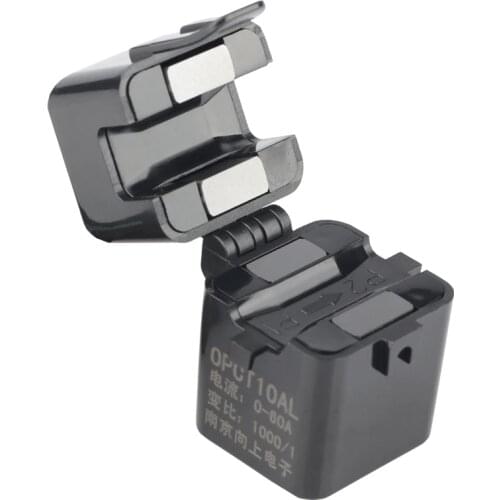 Miniature split core Current Transformer OPCT10AL 5A/333mV 10A/333mV 50a/20ma 5A/20mA 50A/40mA Ferrite Cores AC split CTs Sensor