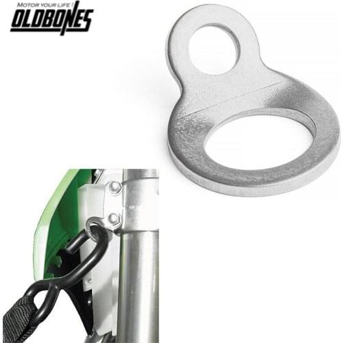 Stainless Steel Motorcycle Tie Down Strap Rings For Motorcross/Dirt Bike/ATV/UTV Etc 8/18mm Motorbike Accessories