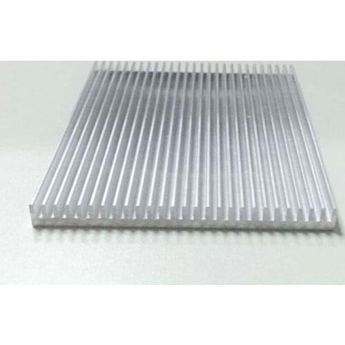 New ultra-thin Electronic dense tooth radiator aluminum radiator profiles 80*7*100mm circuit boards heatsink can be customized
