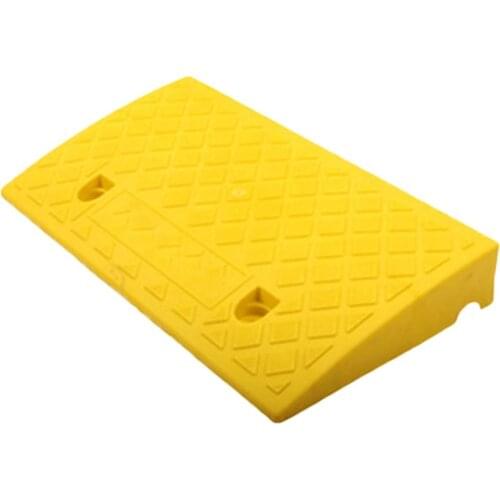 Portable Curb Ramps Heavy Duty Plastic Threshold Ramp Kit Ramp Mat Durable Step Pad For Car Trailer Truck Bike Motorcycle