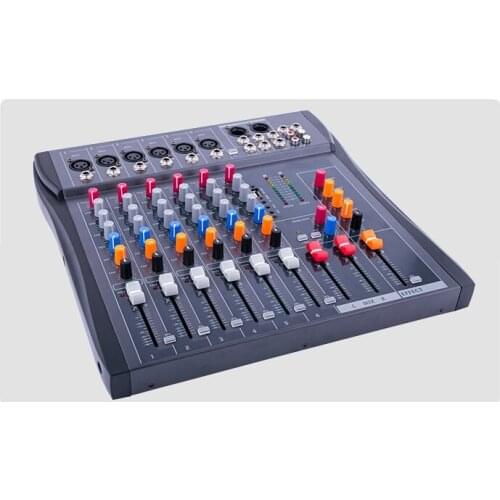 CT-60S/USB dj mixer professional Pre amplifier mixer 6 channel audio mixer karaoke mixer KTV reverberation mixing console