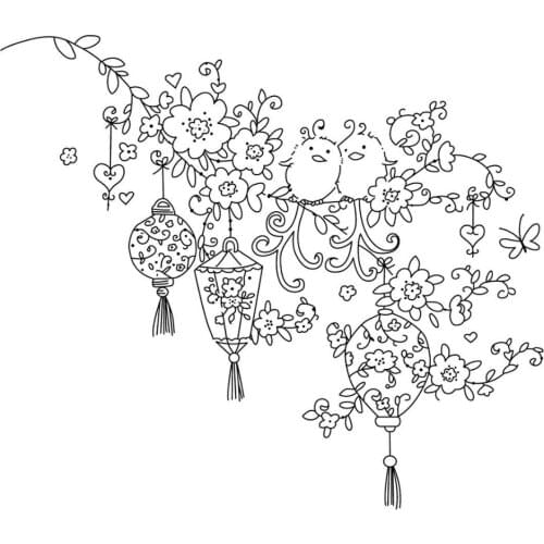 Bird stamp Clear Stamp for Scrapbooking Transparent Silicone Rubber DIY Photo Album Decor A195