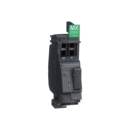 LV426844 Standard MX shunt release, ComPact NSXm, rated voltage 250 VDC, 220/240 VAC 50 Hz, 208/240 VAC 60Hz, 277 VAC 60 Hz