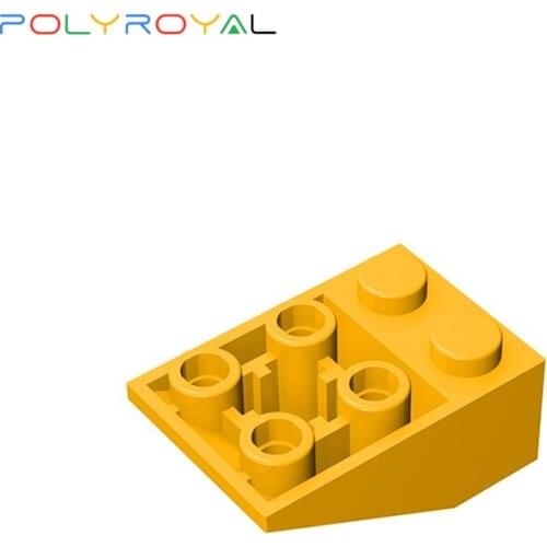Building Blocks Technicalalal DIY Plastic Plates Slope Anti-bevel Brick 2x3 Dots 10 PCS Educational toys for children Gift 3747