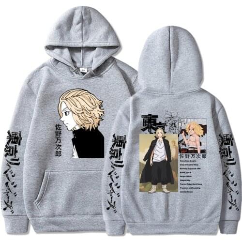 NEW Sweatshirts Fleece Winter Men Womens Tokyo Revengers Anime Hooded Female 2021 Manjiro Sano Cosplay Hoodies Lady Autumn Tops