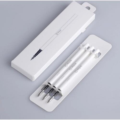 Xiaomi Mijia Teken 9.5mm Signature Premec Glad Switzerland Refill Mikuni Japan Inkt Add Mijia Black Refill For Kantoor School