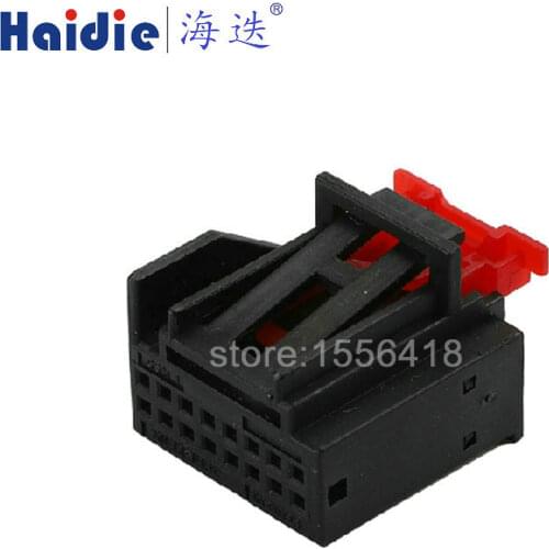 2sets 16pin VW auto wiring harness plug 1K0 972 928 cable electric unsealed plug connector 1K0972928