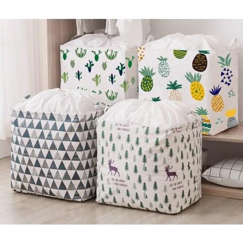1pc Storage Bags Office Home Bedroom Decoration Container with different color