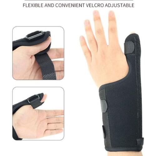 1pc Adjustable Wrist Thumb Hand Splint Support Brace Stabiliser Arthritis Glove Thumbs Wrist Protector Left/Right Hand Training