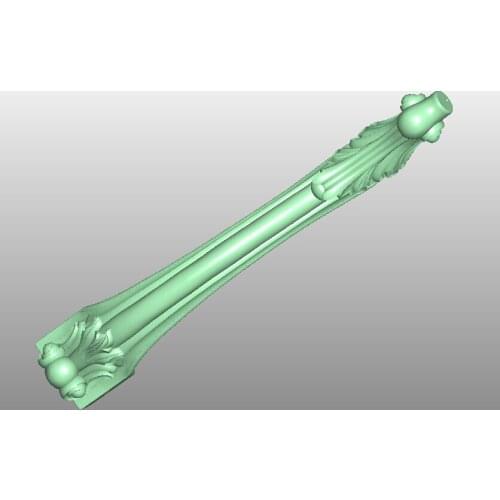 3D model STL format file for cnc router engraving furniture sofa cabinet chair leg pattern Artcam 629