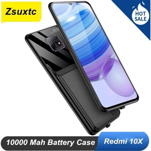 Araceli 10000 Mah For Xiaomi Redmi 10X Battery Case Phone Battery Charger Case Power Bank For Reimi 10X Battery Case