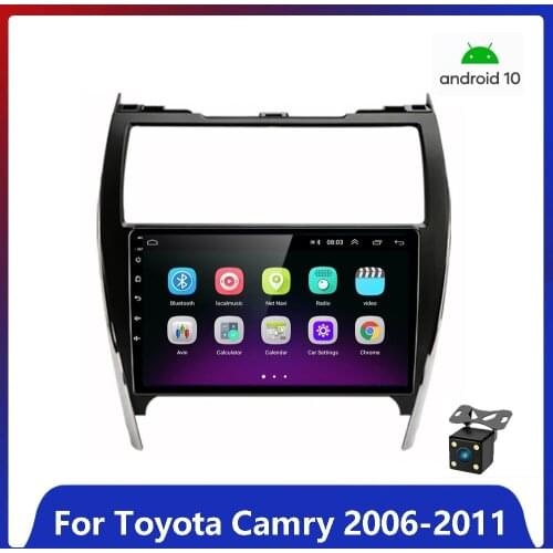 Android10.1 2 Din Multimedia Player GPS Navigation Car Radio For Toyota Camry 2006-2011 U.S Edition WIFI Head Unit car audio