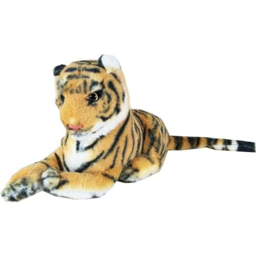 Children Plush Stuffed Toys for Christmas Birthday Gift Baby Kid Toy Markings yellow tiger
