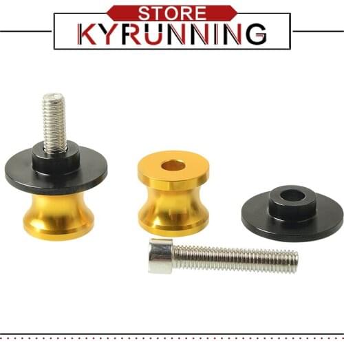 For BMW S1000RR S 1000RR S 1000 RR S1000 RR HP4 2009-2017 M8 Motorcycle CNC Stands Screw sliders Swingarm Spools Slider