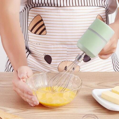 Electric Whisk Handle Egg Beater Milk Stirrer Frother Foamer Coffee Whisk Dough Mixer DIY Treater Juice Stirrer Kitchen Gadget