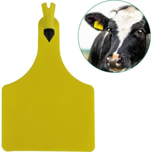Pig Goat Cattle Cow Monolithic Ear Tag One-piece Ear Tag Laser Farm Animal Identification Card