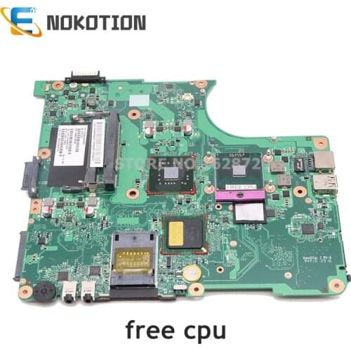 NOKOTION V000138660 V000138590 6050A2264901-MB-A02 For Toshiba Satellite L300 L305 Laptop motherboard DDR2 free cpu