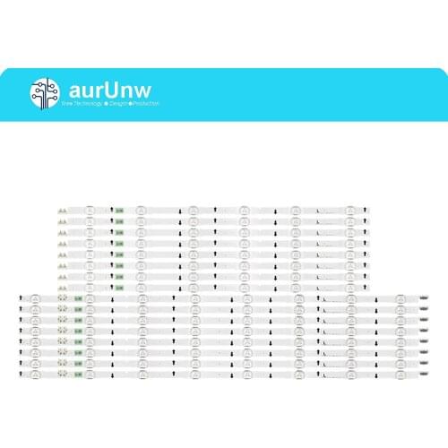 New 16pcs LED strip for Sam sung UN65J6300 UA65H6088 UA65H6400 UN65H6300 D4GE-650DCA-R2 D4GE-650DCB-R2 2014SVS65F 3228 R06 L08