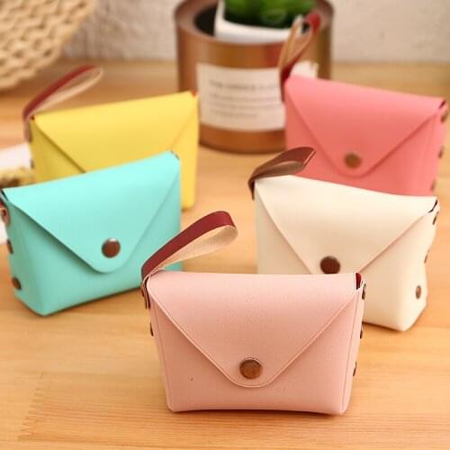 2019 new Cute fashion student candy color mini coin purse coin bag key bag creative gift small gift
