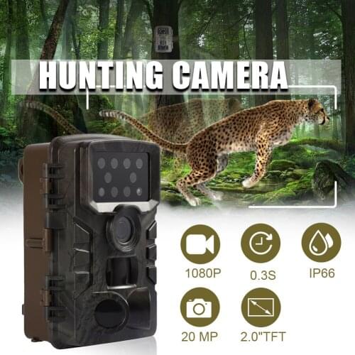 20MP 1080P Wildlife Hunting Trail Camera Photo Trap Infrared Hunting Cameras With Night Vision Surveillance Tracking Cams ip66