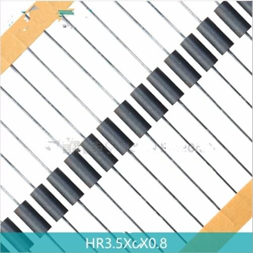 Wholesale 3.5X9X0.8mm axial filter ferrite bead 0.6mm axial pin diameter for electronics products,2000pcs/lot