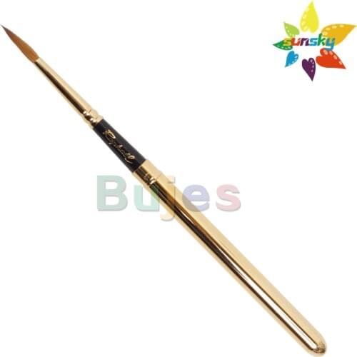 Original France Raphael 1793 Kolinsky mink hair Watercolor Round head brush Local tyrant gold Travel Brush Gift box Art supplies