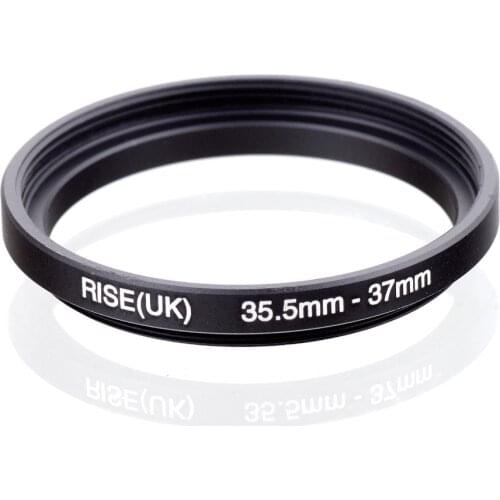 Original RISE(UK) 35.5mm-37mm 35.5-37mm 35.5 to 37 Step Up Ring Filter Adapter black