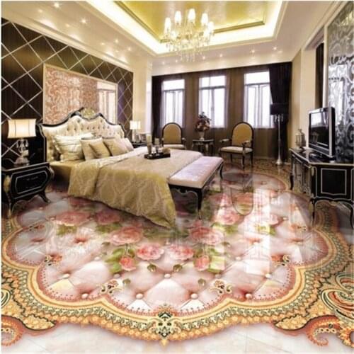 Beibehang Personalized Custom Background European Rose Soft Bags Marble Relief 3D Bathrooms Room Bedroom Abrasion Waterproof