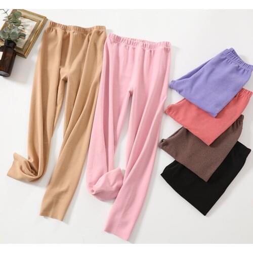 Pajamas Women Pants New Plus Size Lounge Wear Autumn Winter Homewear Plush Velvet Warm Female Trousers Pijama Mujer Invierno 3XL