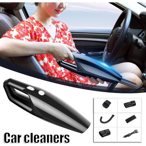 Handheld Vacuum Cleaner Strong Suction Portable Auto Dust Buster for Home Cars Wet Dry Use TD326