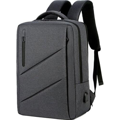 NANCY TINO Business Backpack Men 15.6/17in Laptop Pack Women Extended Large Capacity Leisure Travel USB Charging Waterproof